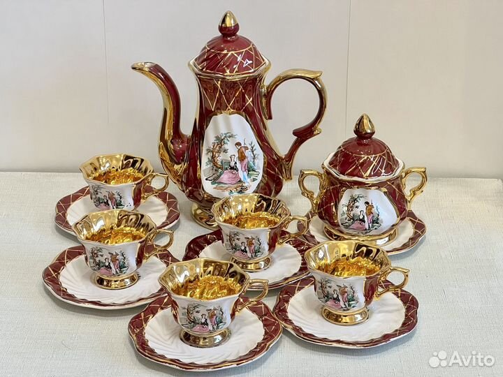 Чайно кофейный сервиз 