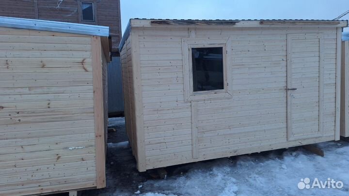 Бытовка и хозблок универсальные под ключ