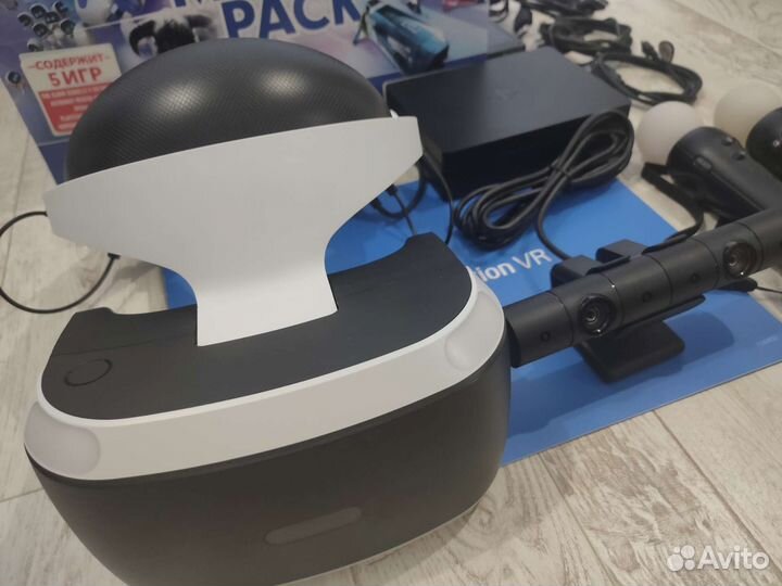 PS VR шлем, мувы, эйм, зарядка