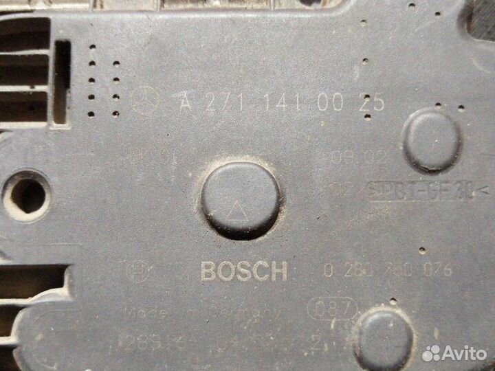 Дроссельная заслонка Mercedes Benz E-Class W211