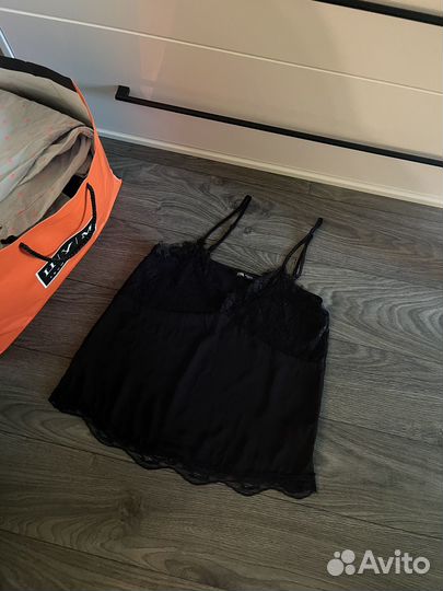 Топ в бельевом стиле zara