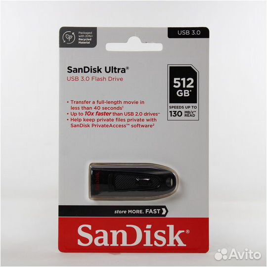 USB Flash накопитель 512GB SanDisk Ultra #388273