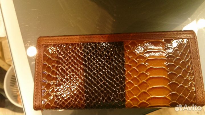 Новый кожаный портмоне женский