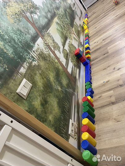 Развивающие игрушки пакетом, кубики большие