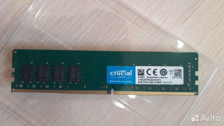 Crucial ddr4 8Gb 2666
