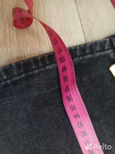 Джинсы свободные 56