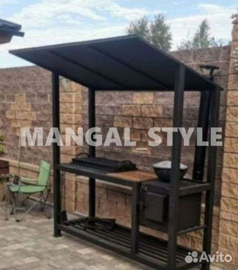 Мангал лофт