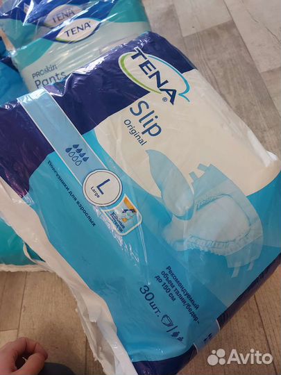 Подгузники для взрослых tena XL, L