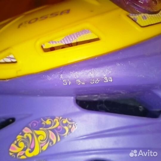 Роликовые коньки детские раздвижные