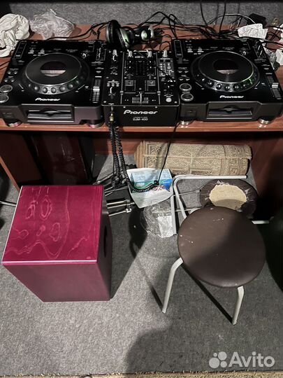 Pioneer cdj 1000 mk3 2 штуки. Pioneer DJM 400 1 шт