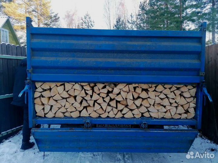 Дрова колотые березовые