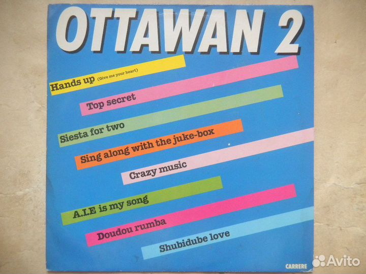 Ottawan Ottawan 2 Holland. Carrere 1981 EX/EX