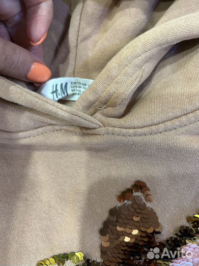 Комплект вещей для девочки р 122-128, h&m и др