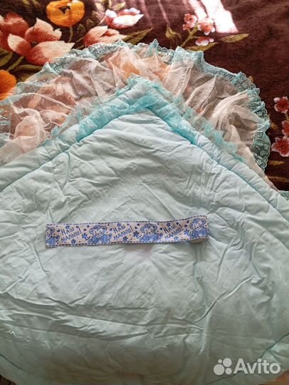 Конверт на выписку весна осень для мальчика