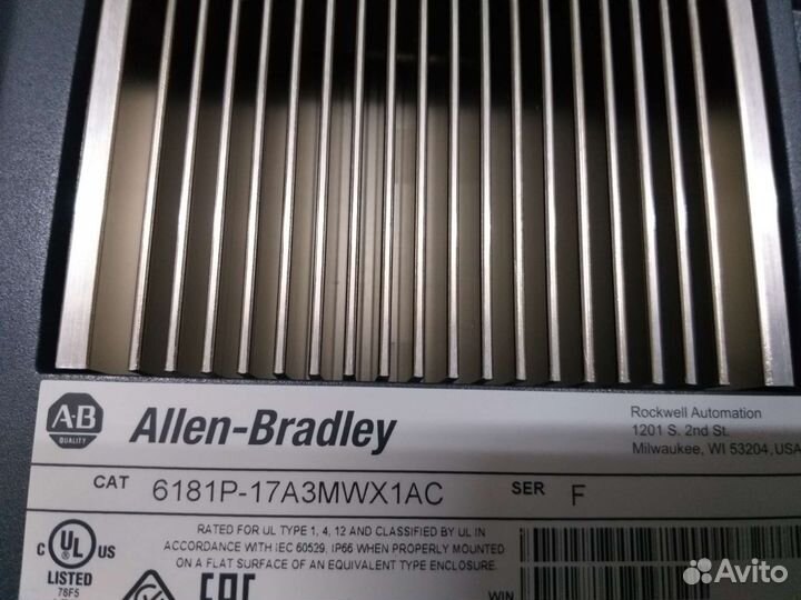 Пром компьютер Allen-Bradley 6181P-17a3mwx1ac