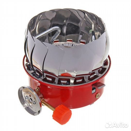 Плита газовая портативная с ветрозащитным экраном