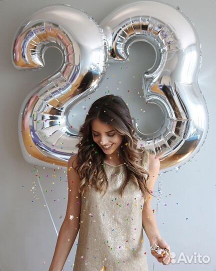 Воздушные шары цифры