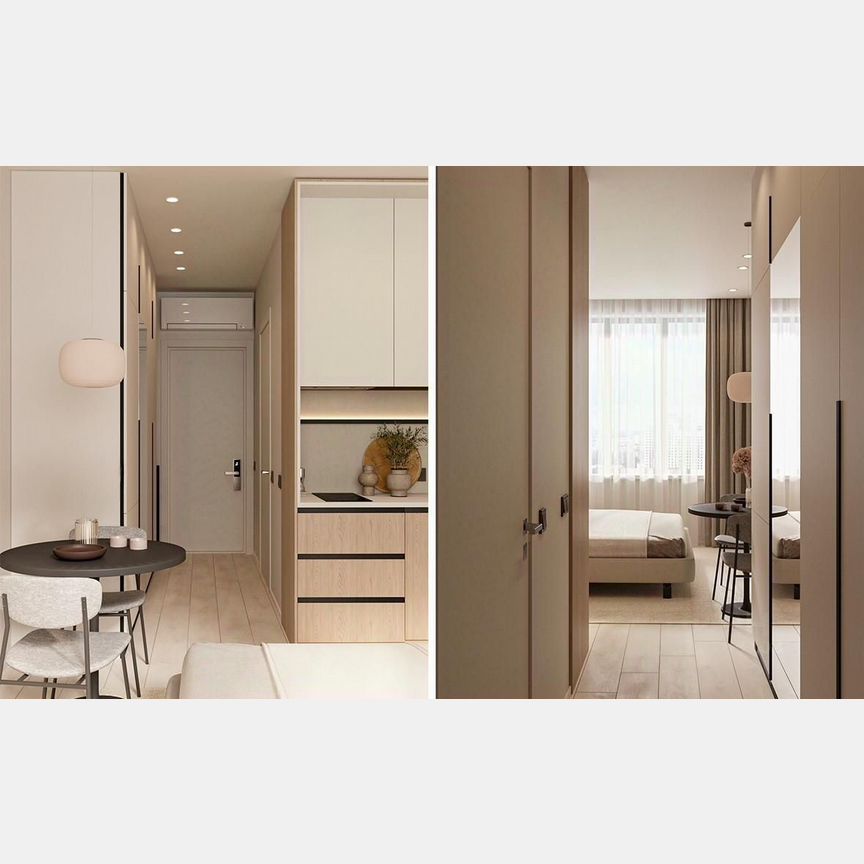 1-к. апартаменты, 17,7 м², 11/16 эт.