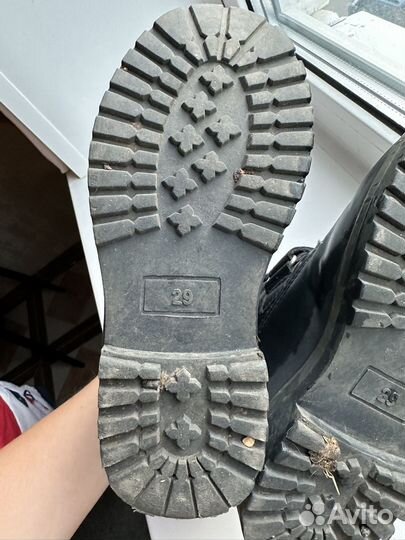 Ботинки утепленные