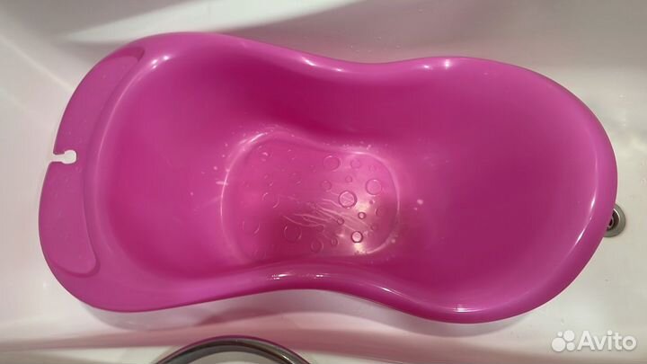 Ванночка для купания с горкой