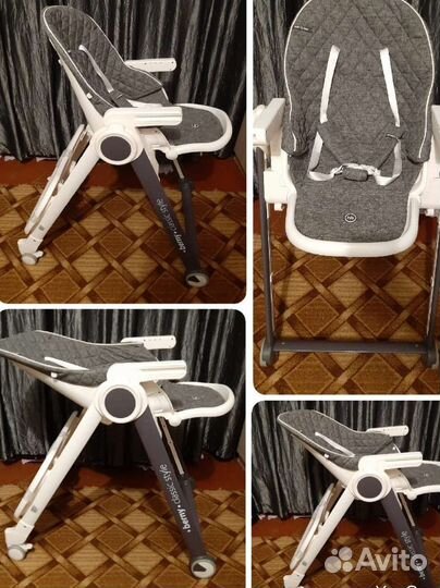 Стульчик для кормления happy baby berny