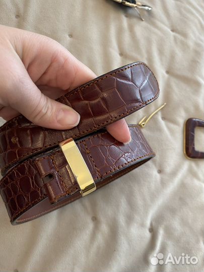 Ремень женский натуральная кожа испания