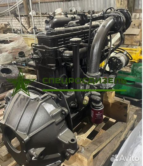 Двигатель ммз Д-245.12C-2950 (пол.комп.) с кпп№575