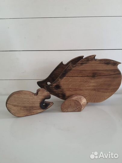 Доска из дуба разделочная кошки мышки