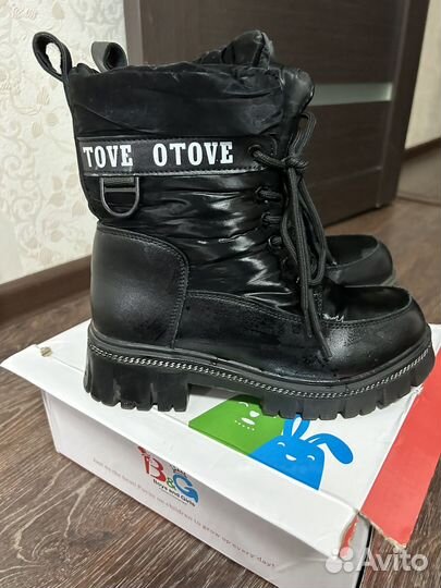 Ботинки на девочку