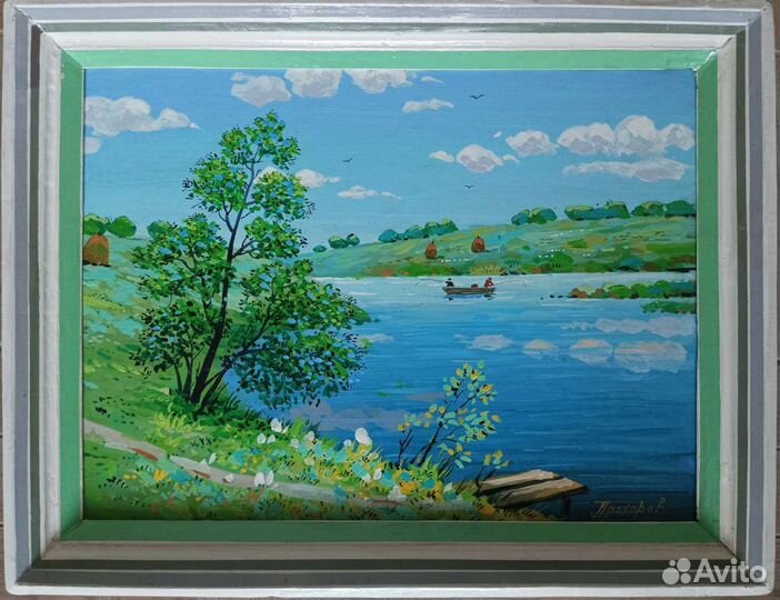 Картина маслом пейзаж