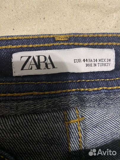 Джинсы zara мужские