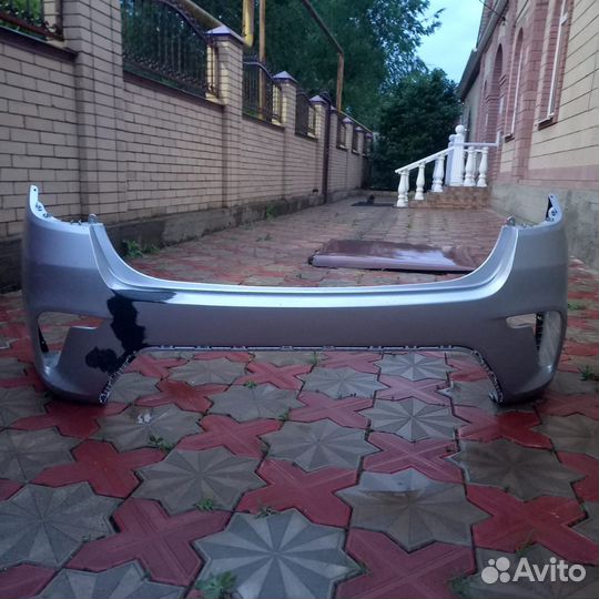 Задний бампер kia rio 4 седан