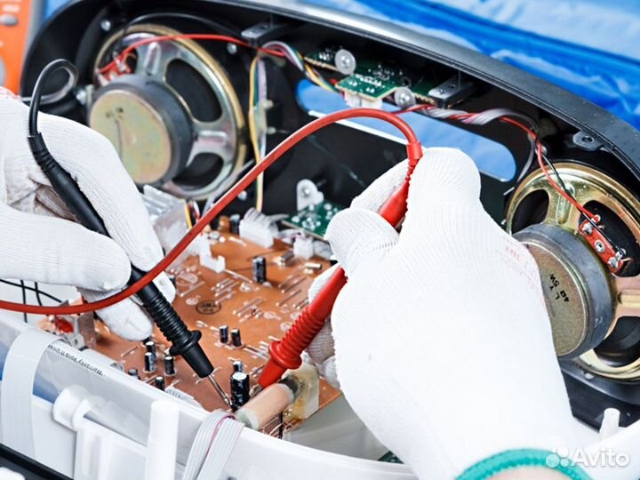 Ремонт аудиотехники, аудиоаппаратуры, наушников