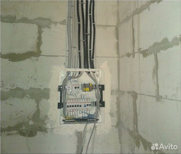 Электрик. Черновая разводка электропроводки