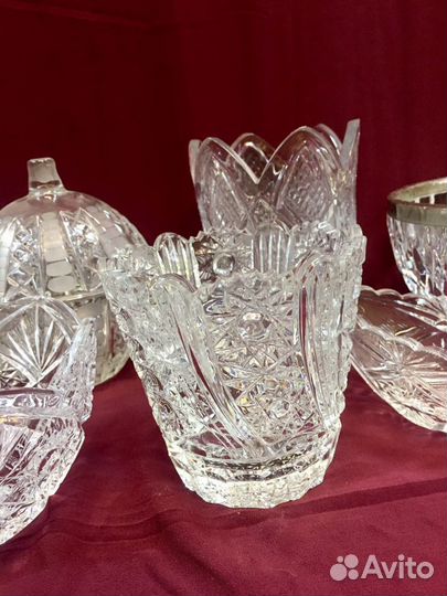 Хрустальные вазы СССР
