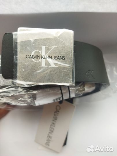 Мужской ремень calvin klein новый с бирками