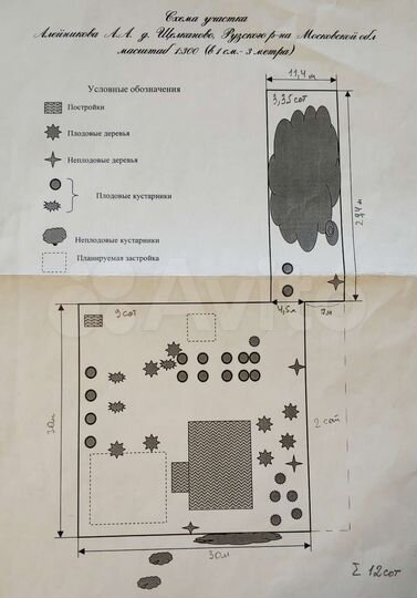 Участок 12 сот. (ИЖС)