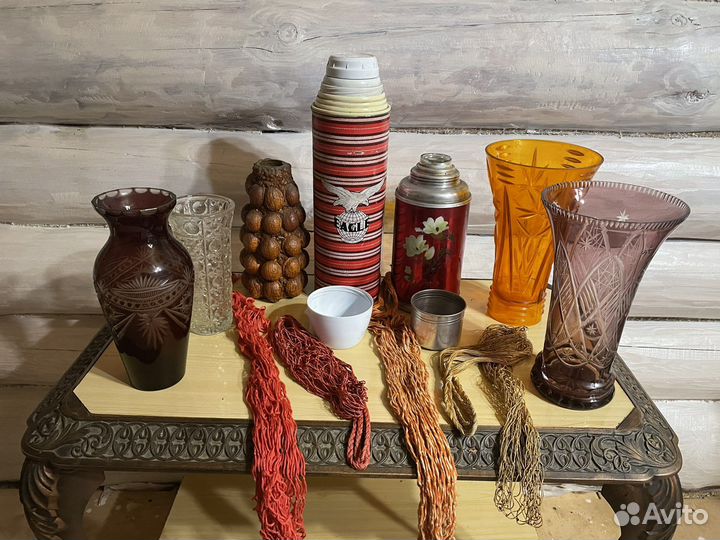 Вазы.Термосы СССР