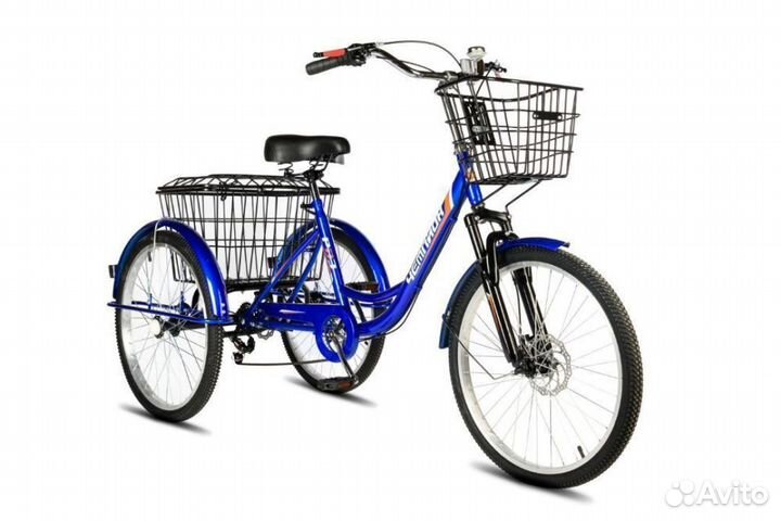 Трехколесный велосипед для взрослых RVZ-H-02 &quo