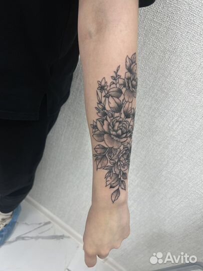 Тату в студии