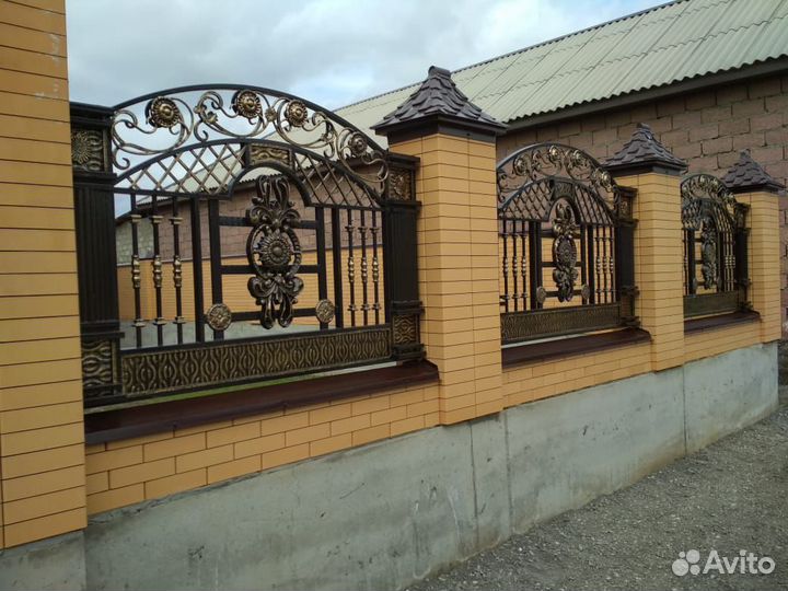 Ворота перила навесы