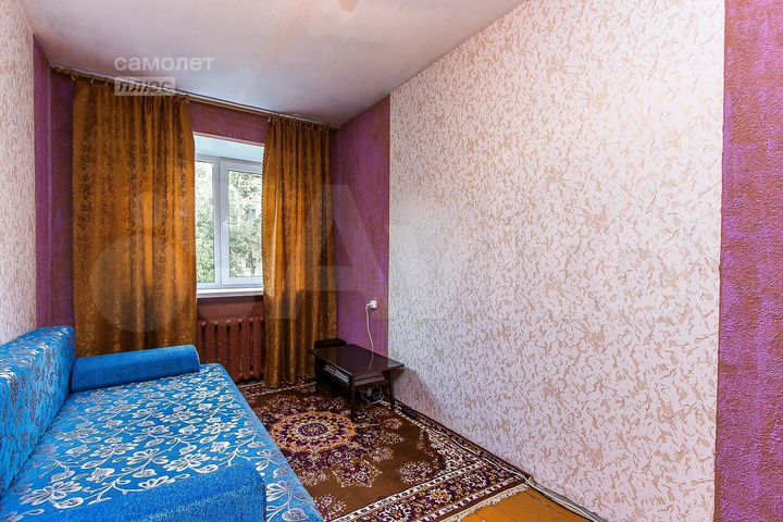 Комната 12,5 м² в 1-к., 2/4 эт.