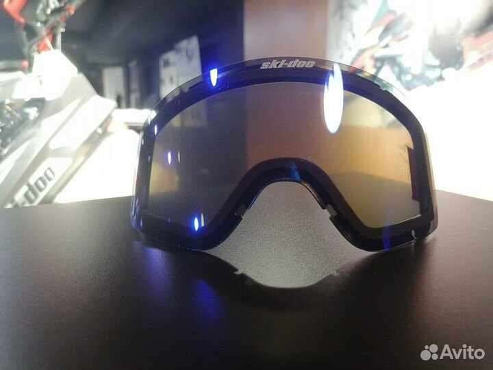 4486720080 edge Goggles Chromed Blue Линза для оч