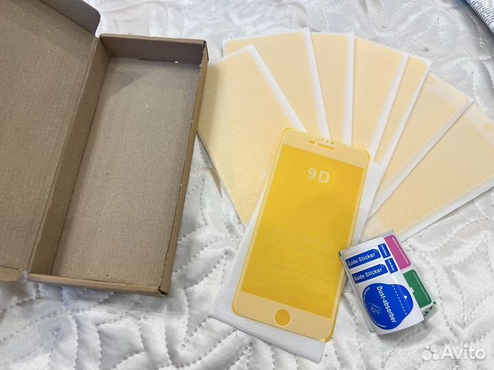 Стекла и чехлы на айфон 6s +