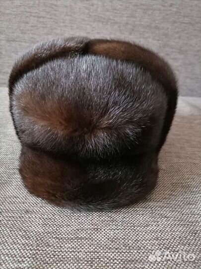 Меховая мужская кепка