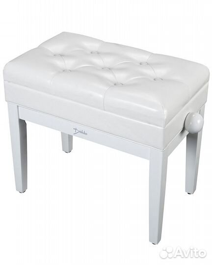 Банкетка для пианино или рояля dekko JR-80 WH