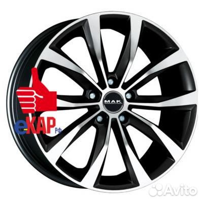 MAK 7,5x17/5x114,3 ET48 D76 Wolf Black mirror