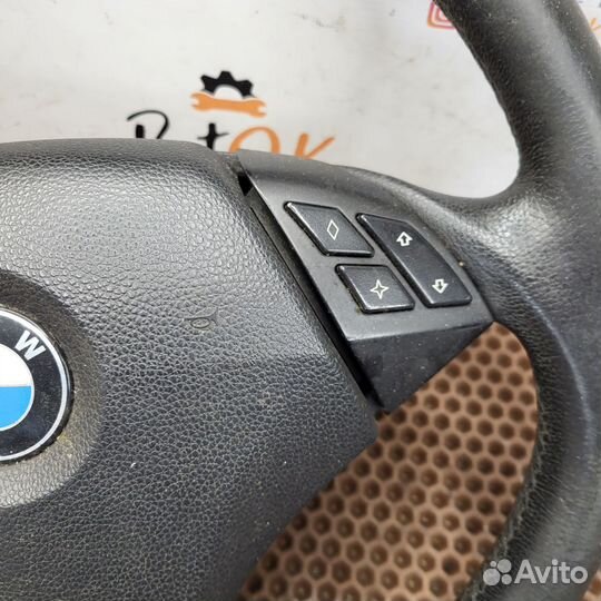 Руль BMW e60 e61 Lci под кнопку