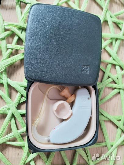 Слуховой аппарат/новый, с вкладышем, советский