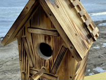 Скворечник для птиц деревянный